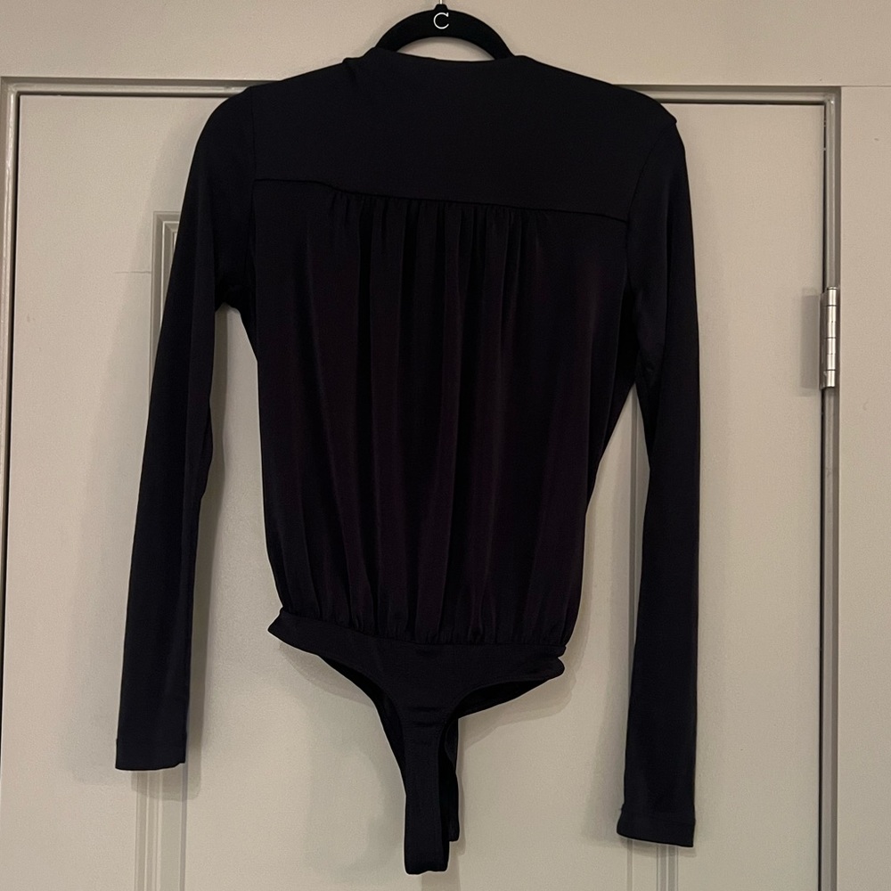 Free People Black Long Sleeve Bodysuit - Picture 5 of 7